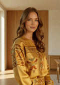Blusa Alpaca Dorada