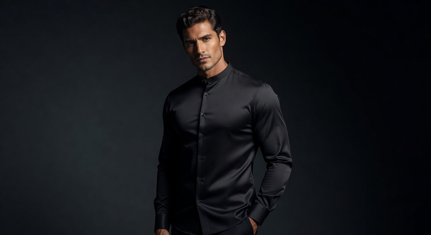 Camisa Negra Elegante