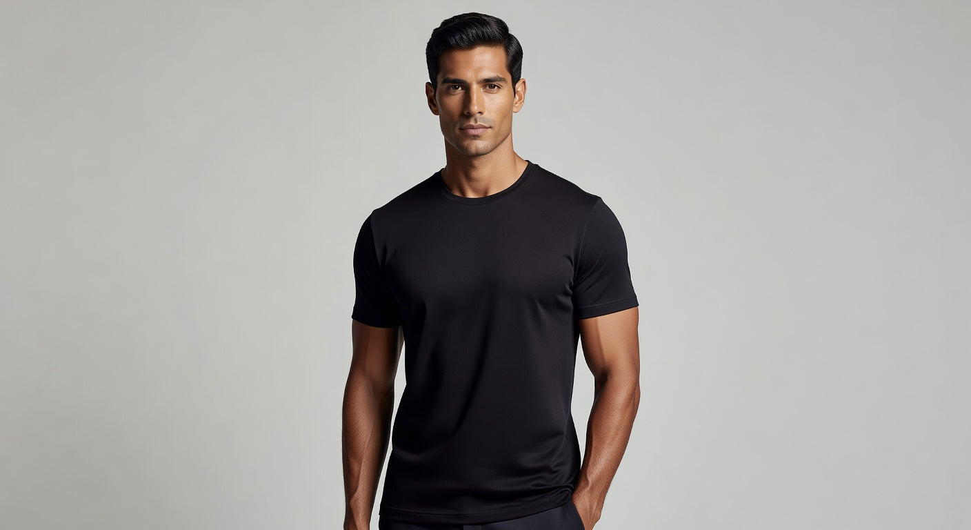 Camiseta Negra Pima